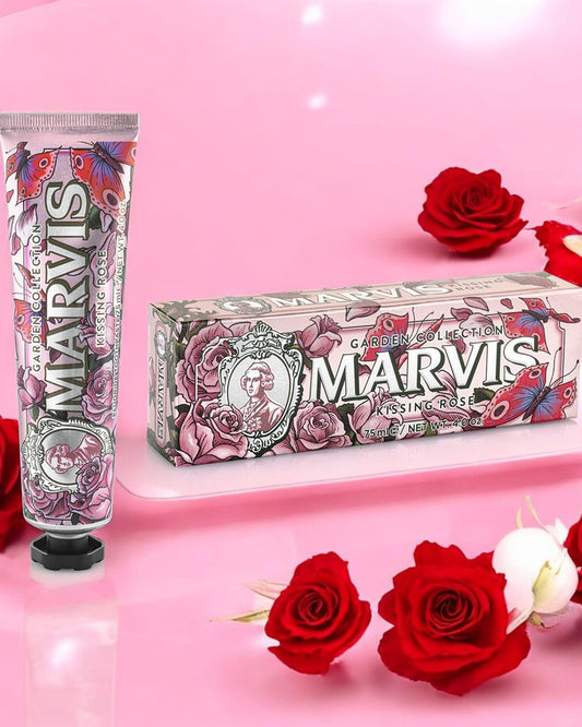 Marvis Kissing Rose Limited Edition Toothpaste, 75ml