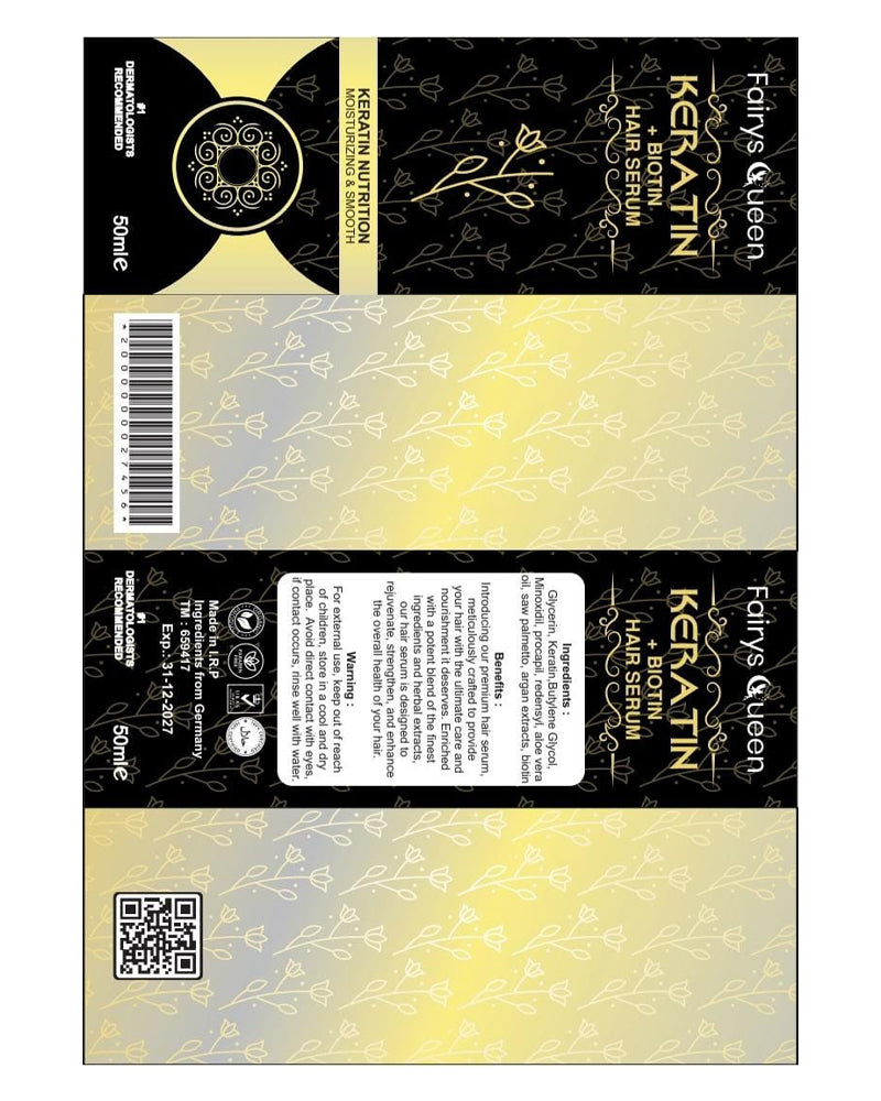 Fairy's Queen Keratin & Argan Oil Shampoo