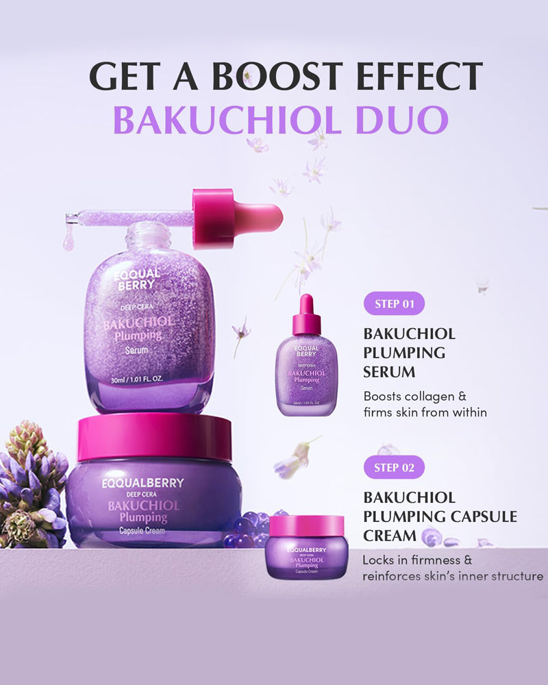 EQQUALBERRY Bakuchiol Plumping Serum