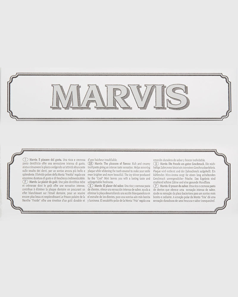 Marvis Whitening Mint Toothpaste With Xylitol, 85ml