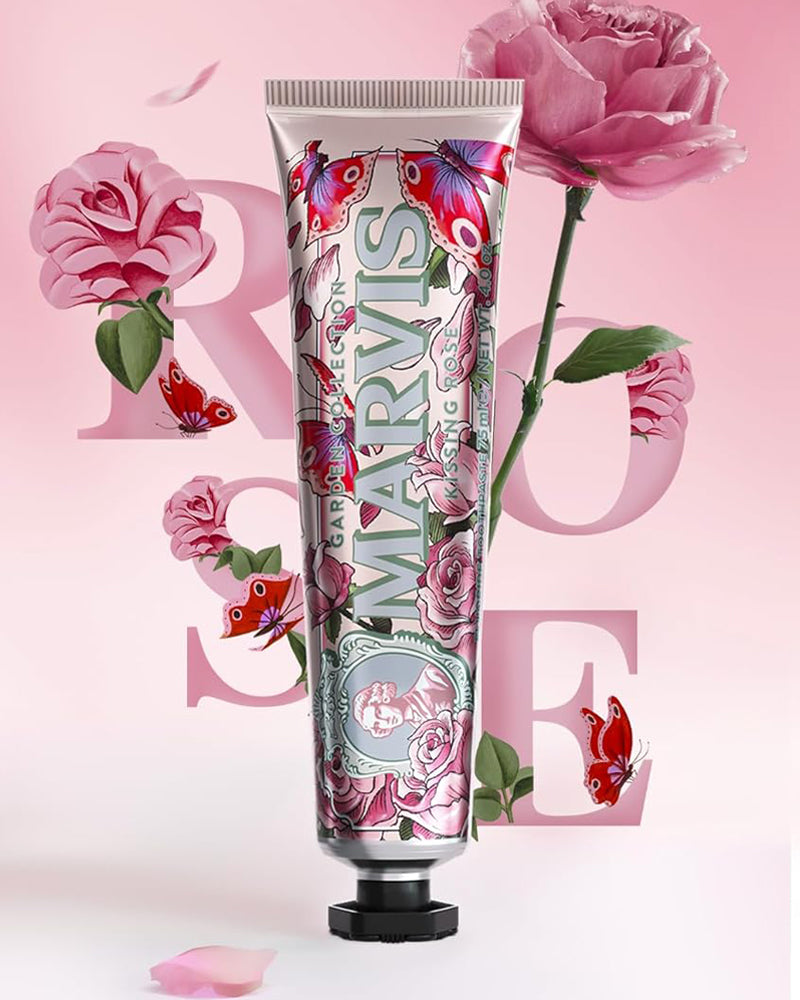 Marvis Kissing Rose Limited Edition Toothpaste, 75ml