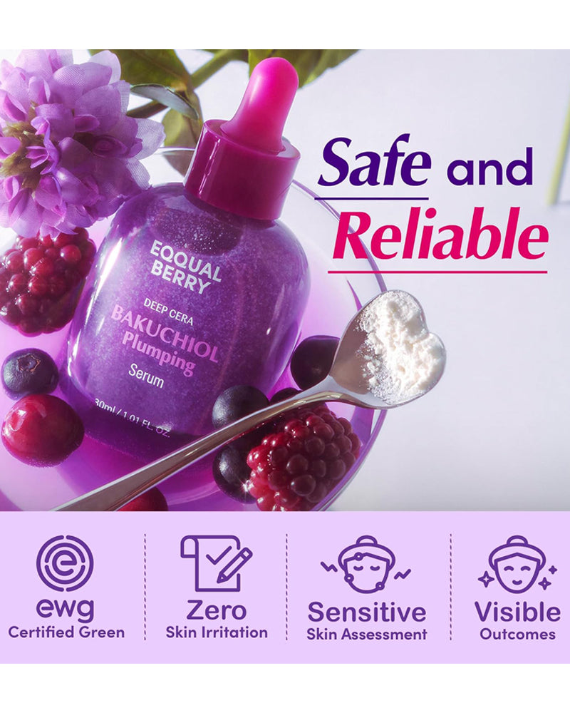 EQQUALBERRY Bakuchiol Plumping Serum