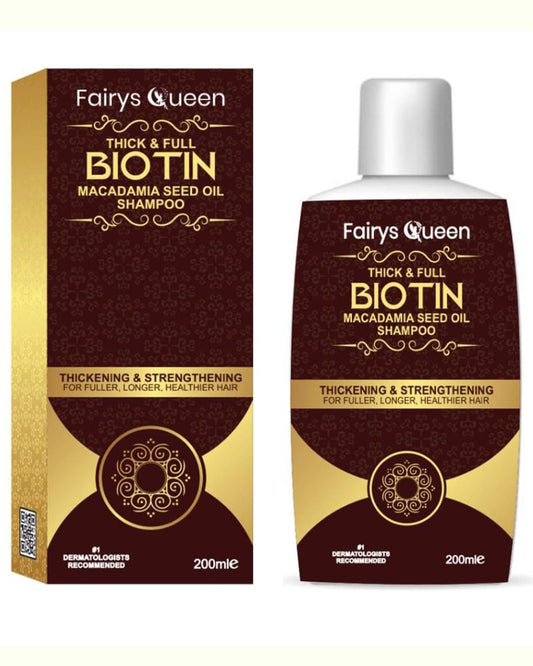 Fairy's Queen Biotin Macadamia Seed Oil Shampoo
