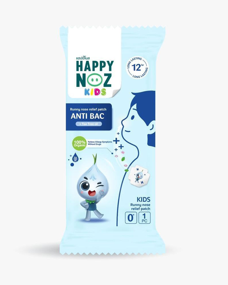 Happy Noz, Organic Onion Sticker with Tea Tree Oil