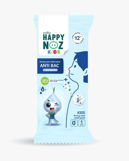 Happy Noz, Organic Onion Sticker with Tea Tree Oil