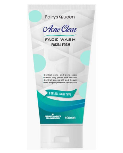 Fairy's Queen Acne Clear Face Wash Facial Foam