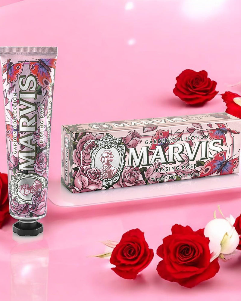 Marvis Kissing Rose Limited Edition Toothpaste, 75ml