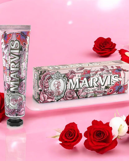 Marvis Kissing Rose Limited Edition Toothpaste, 75ml