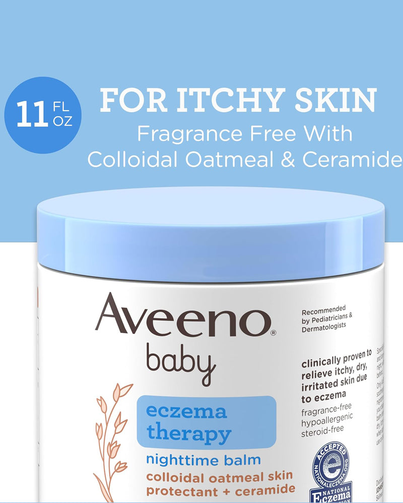 Aveeno Baby Eczema Therapy Nighttime Balm