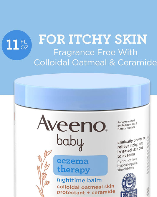 Aveeno Baby Eczema Therapy Nighttime Balm