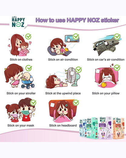 Happy Noz Complete - Purple, Blue, Green, Yellow & Orange (Kids)