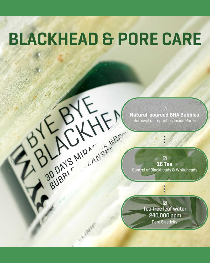 SOME BY MI Bye Bye Blackhead Green Tea Tox Bubble Cleanser
