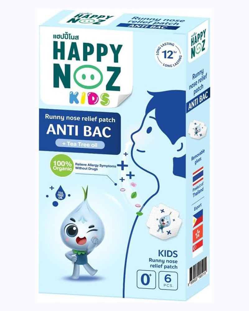 Happy Noz, Organic Onion Sticker with Tea Tree Oil