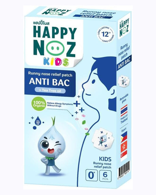 Happy Noz, Organic Onion Sticker with Tea Tree Oil