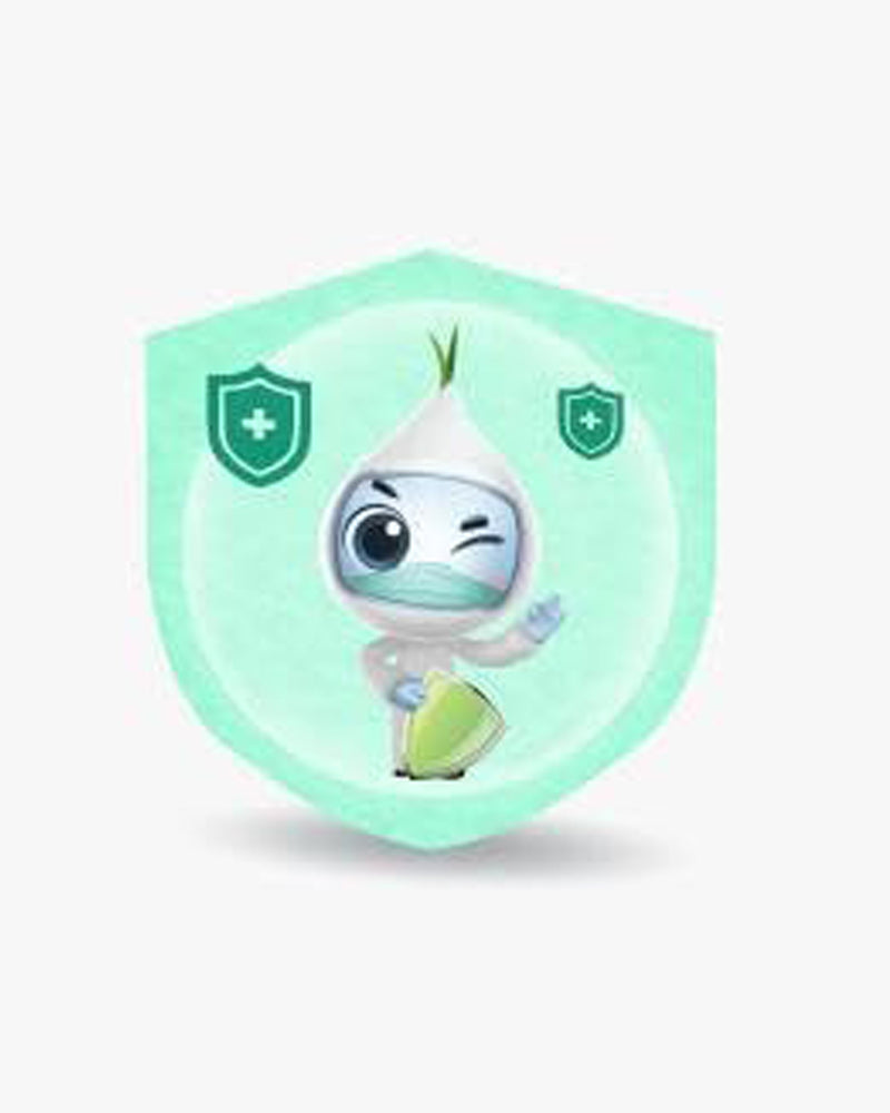 Happy Noz Anti Virus (Kids) - Runny Nose Relief Patch (Green)