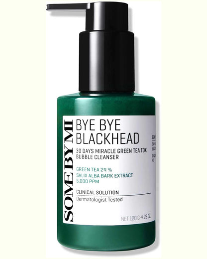 SOME BY MI Bye Bye Blackhead Green Tea Tox Bubble Cleanser