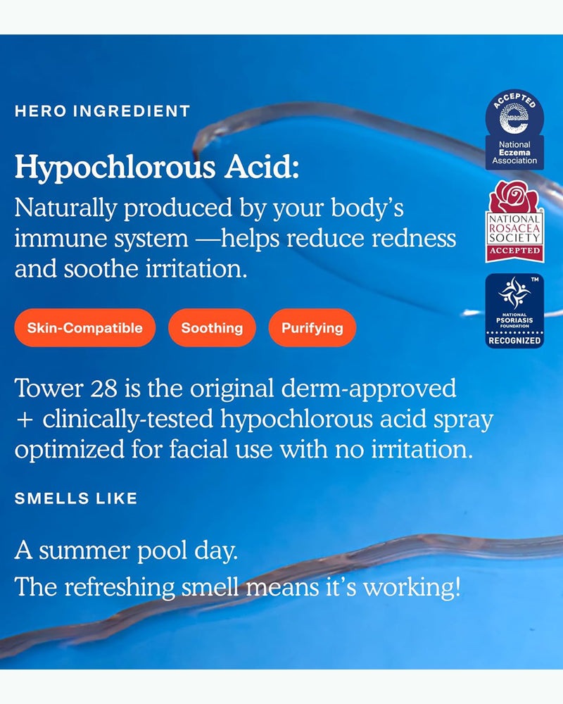 Tower 28 SOS Daily Rescue Facial Spray, 1 FL Oz