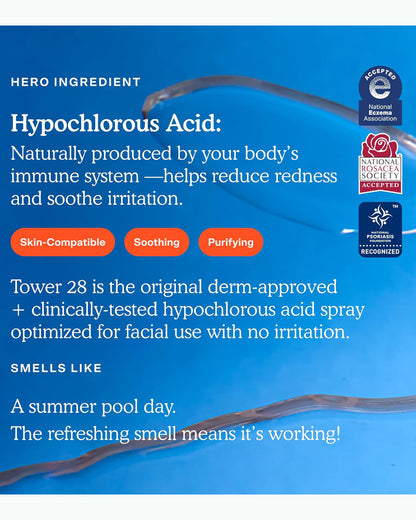 Tower 28 SOS Daily Rescue Facial Spray, 1 FL Oz